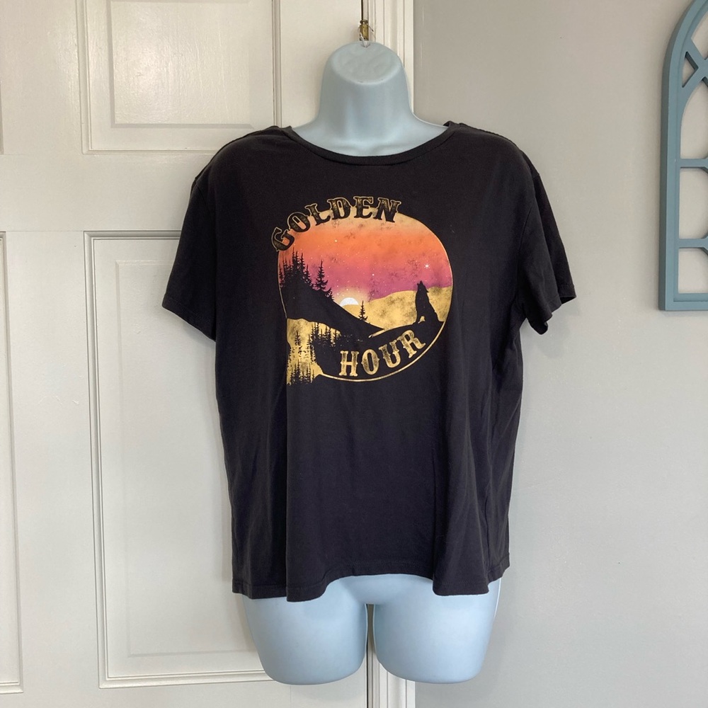 Fifth Sun Charcoal Graphic Tee